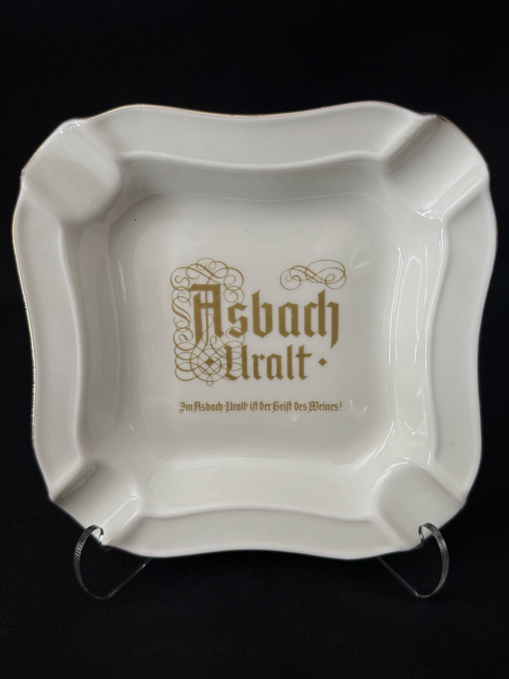 Asbach Uralt Cigar Ashtray 1955 - 1965